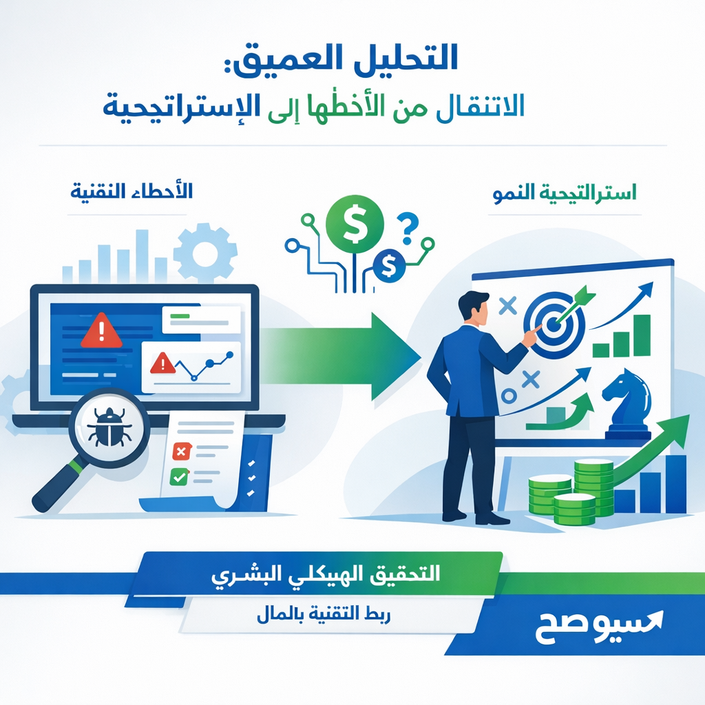 التحليل العميق: الانتقال من الأخطاء إلى الاستراتيجية