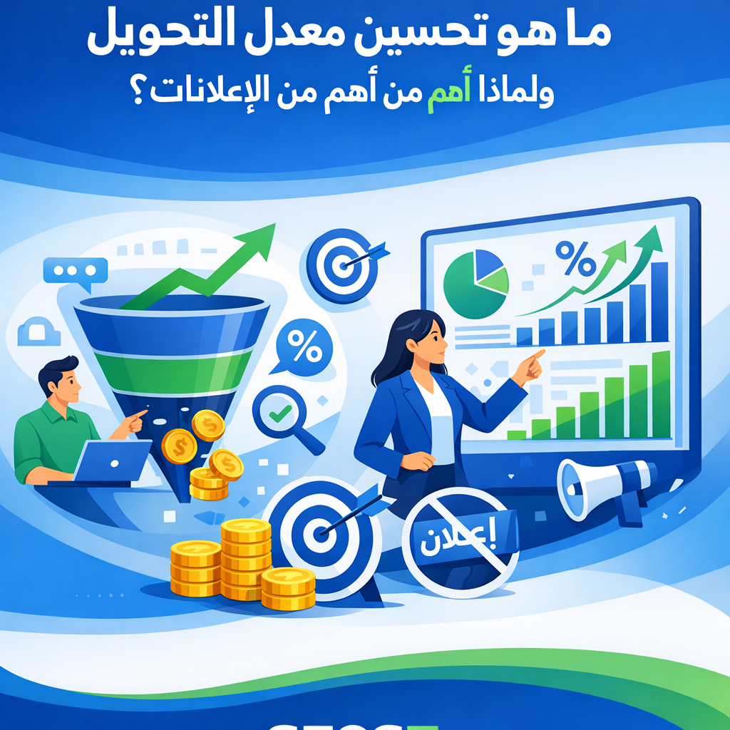 ما هو تحسين معدل التحويل (CRO) ولماذا هو أهم من الإعلانات؟