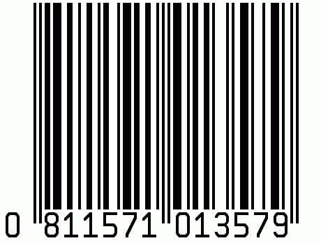 An EAN-13 barcode