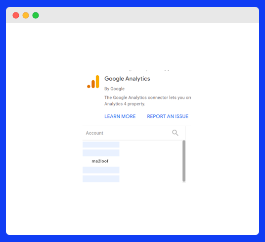 خطوات ربط حساب Google Analytics 4 بـ Google Data Studio Reports