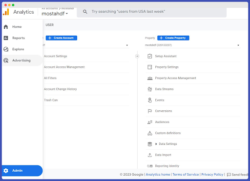 كيف تنشئ أهداف Goals عن طريق Google Analytics 4